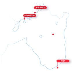 Gulf of Riga Regatta map